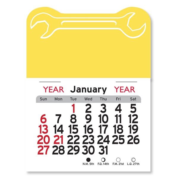 Wrench Peel-N-Stick® Calendar - Image 25
