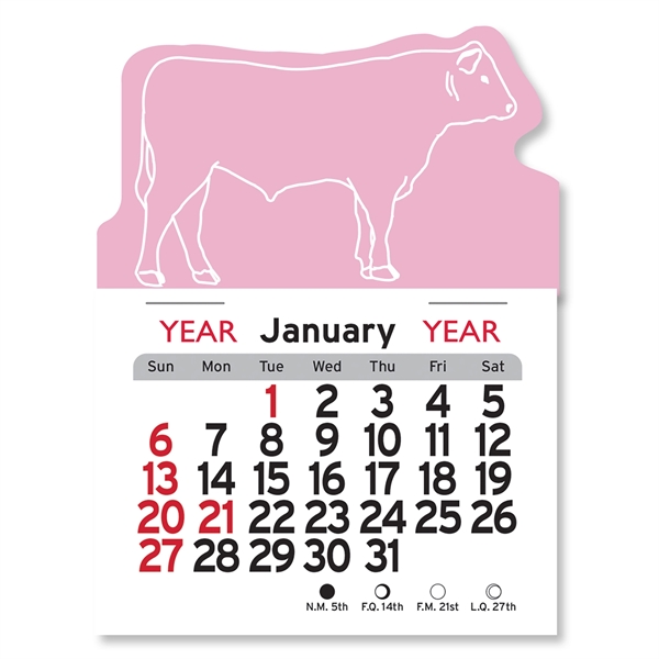 Steer Shaped Peel-N-Stick® Calendar - Image 18