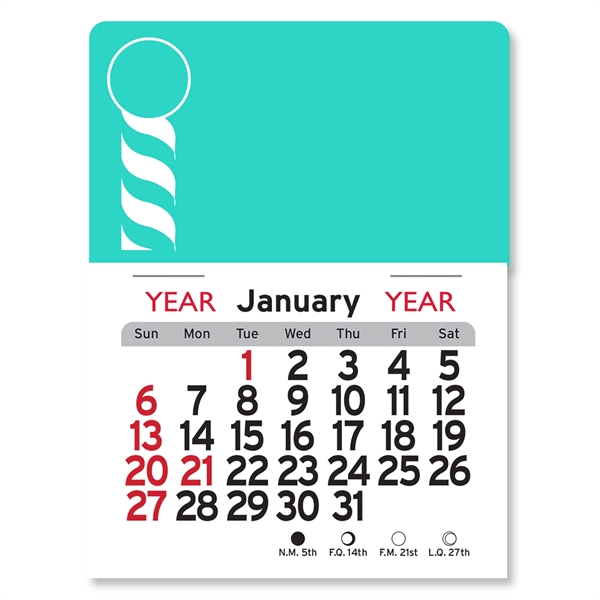 Barber Peel-N-Stick® Calendar - Image 3
