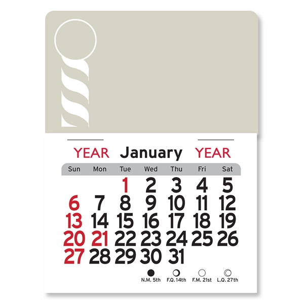Barber Peel-N-Stick® Calendar - Image 5