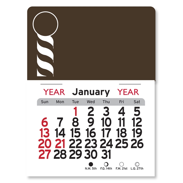 Barber Peel-N-Stick® Calendar - Image 6