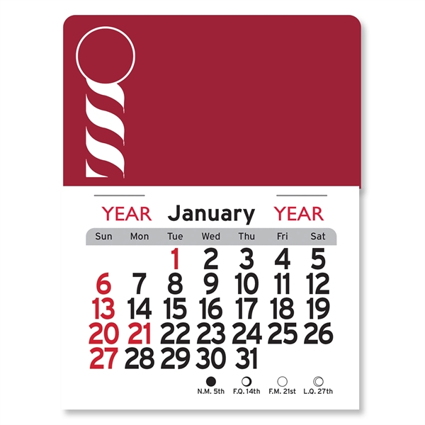 Barber Peel-N-Stick® Calendar - Image 9
