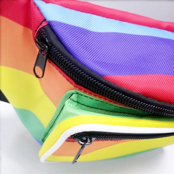 Custom Rainbow Colors Fanny Pack - Image 4