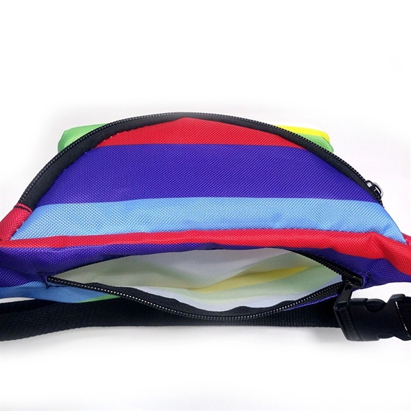Custom Rainbow Colors Fanny Pack - Image 5