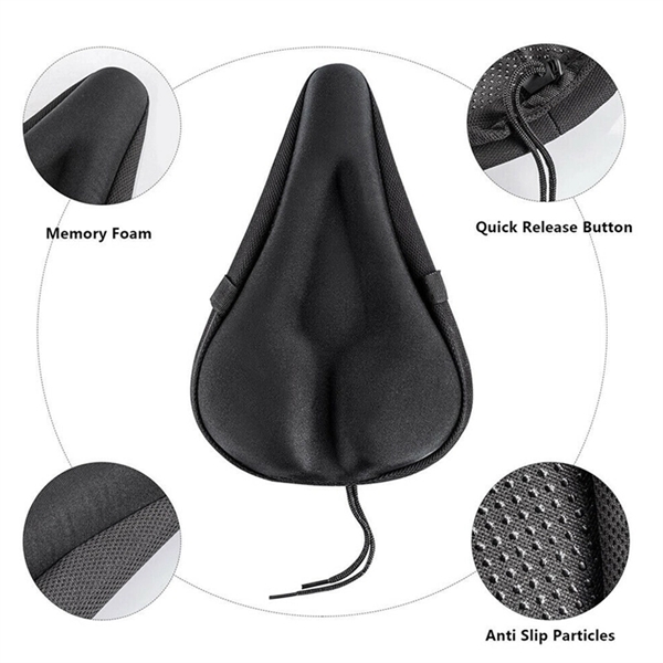 Bicycle Gel Seat Cover - Image 2