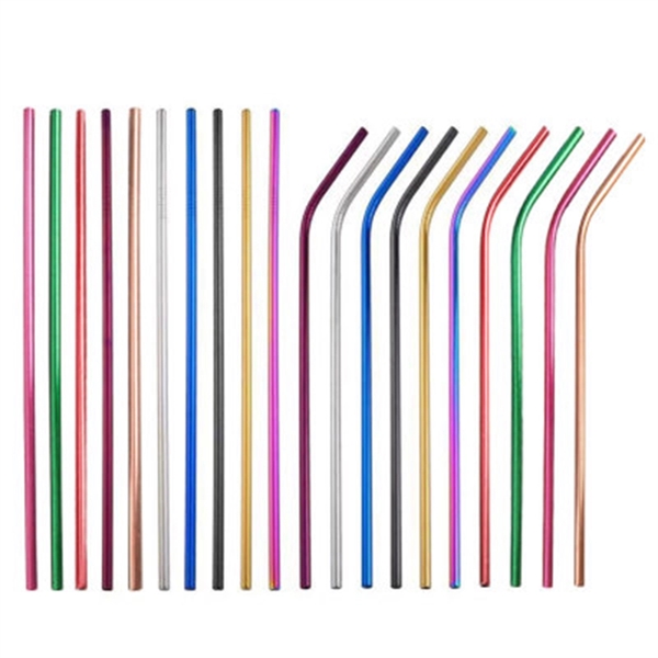 Resuable Stainless Steel Straw Set - Image 1