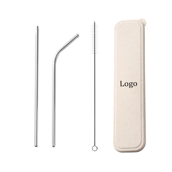 Resuable Stainless Steel Straw Set - Image 4