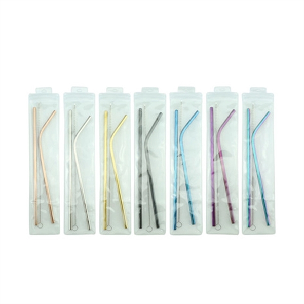 Resuable Stainless Steel Straw Set - Image 6