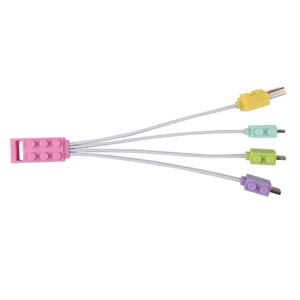 4-in1 Building Block Charging Cable - Image 1