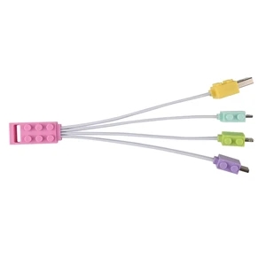 4-in1 Building Block Charging Cable