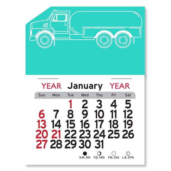 Propane Truck Peel-N-Stick® Calendar - Image 3