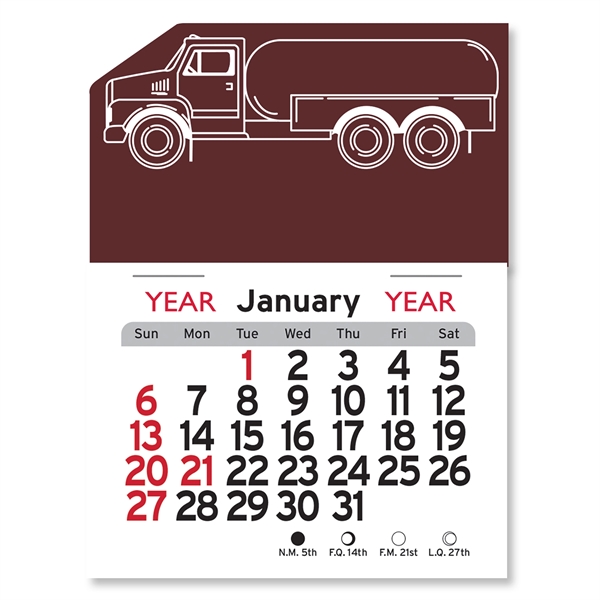 Propane Truck Peel-N-Stick® Calendar - Image 7