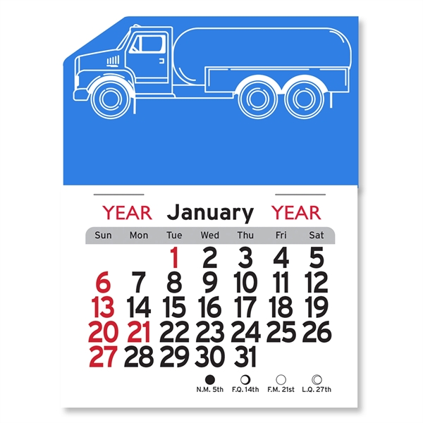 Propane Truck Peel-N-Stick® Calendar - Image 8