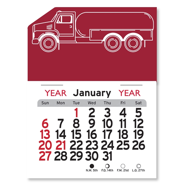 Propane Truck Peel-N-Stick® Calendar - Image 9