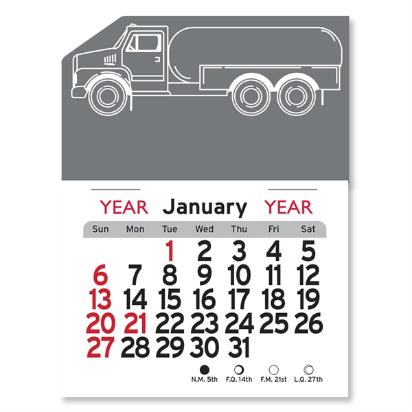 Propane Truck Peel-N-Stick® Calendar - Image 11