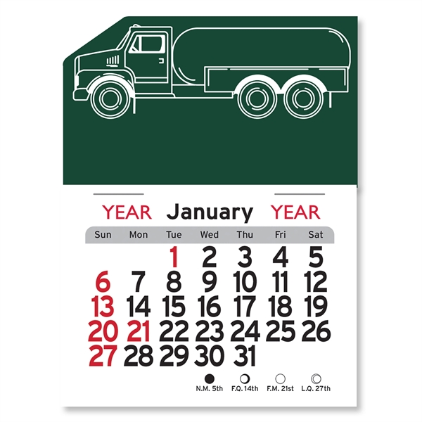 Propane Truck Peel-N-Stick® Calendar - Image 12