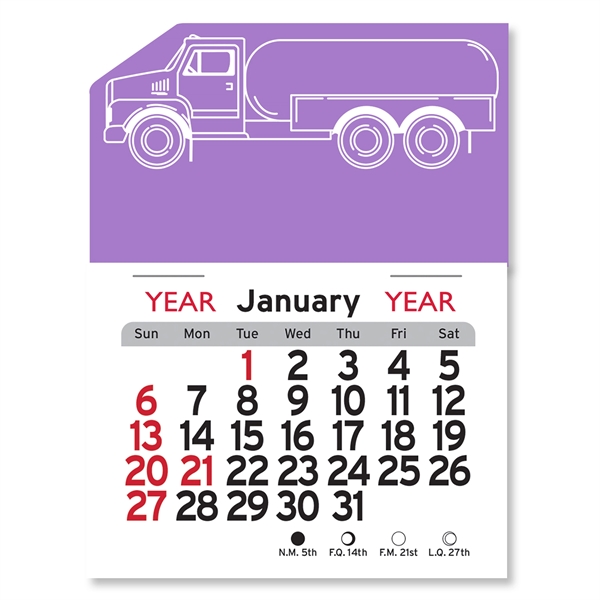 Propane Truck Peel-N-Stick® Calendar - Image 14