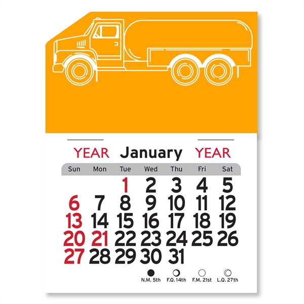 Propane Truck Peel-N-Stick® Calendar - Image 15