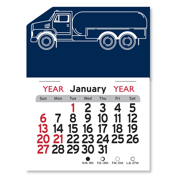 Propane Truck Peel-N-Stick® Calendar - Image 16