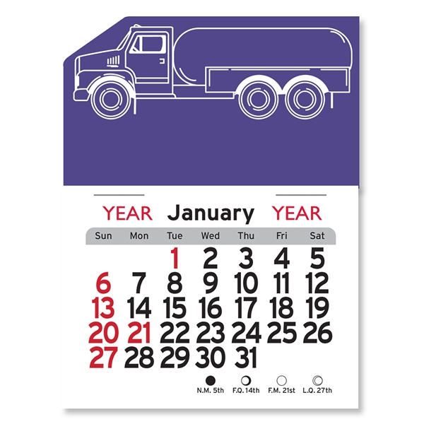 Propane Truck Peel-N-Stick® Calendar - Image 19