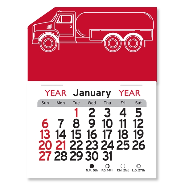 Propane Truck Peel-N-Stick® Calendar - Image 20