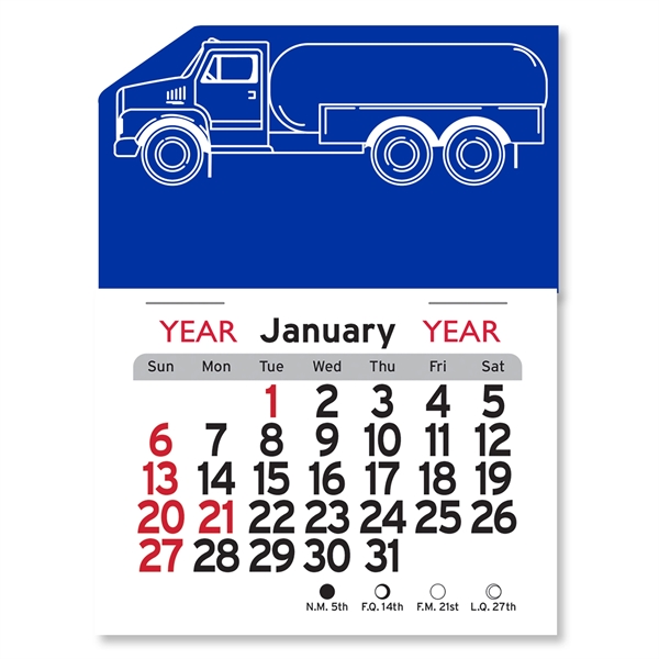 Propane Truck Peel-N-Stick® Calendar - Image 21