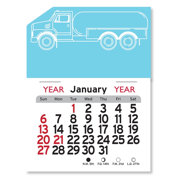 Propane Truck Peel-N-Stick® Calendar - Image 22