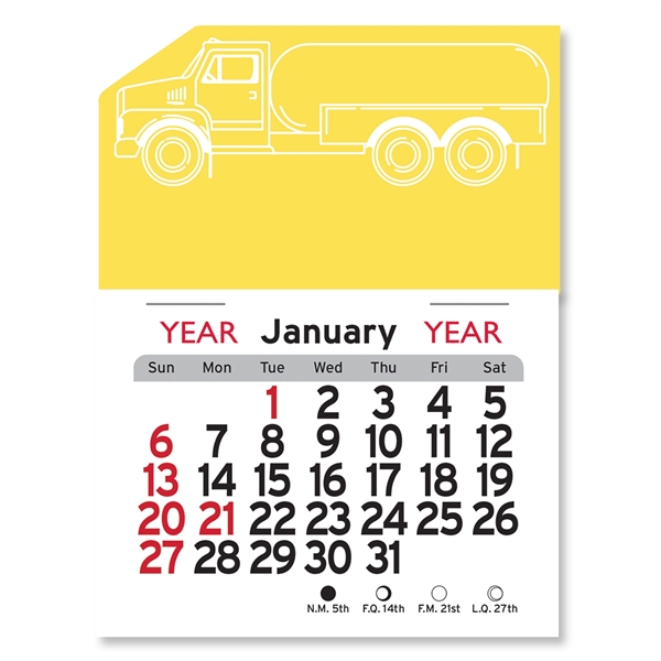 Propane Truck Peel-N-Stick® Calendar - Image 25