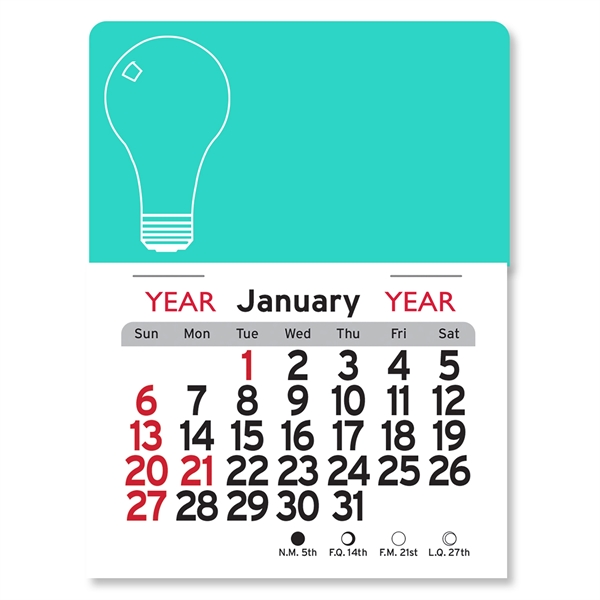 Light Bulb Peel-N-Stick® Calendar - Image 3