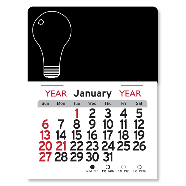 Light Bulb Peel-N-Stick® Calendar - Image 4