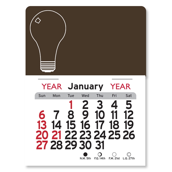 Light Bulb Peel-N-Stick® Calendar - Image 6