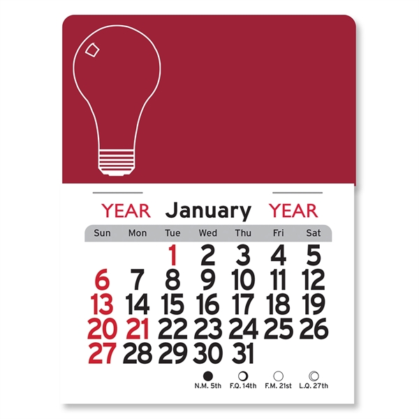 Light Bulb Peel-N-Stick® Calendar - Image 9