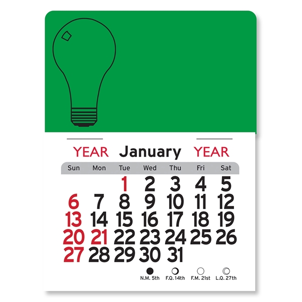 Light Bulb Peel-N-Stick® Calendar - Image 10