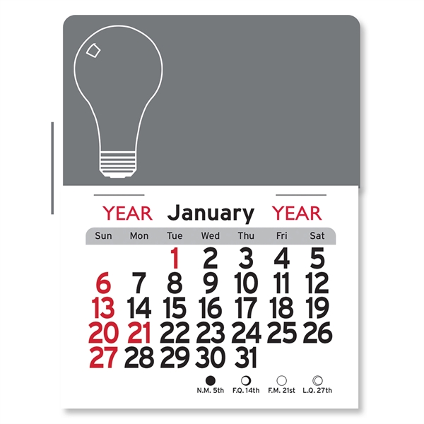 Light Bulb Peel-N-Stick® Calendar - Image 11