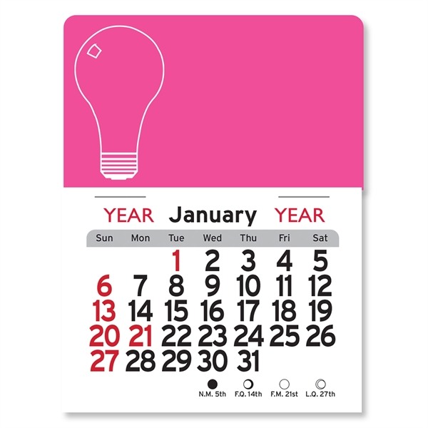 Light Bulb Peel-N-Stick® Calendar - Image 13