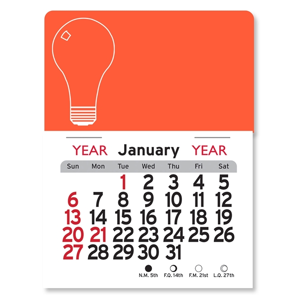 Light Bulb Peel-N-Stick® Calendar - Image 17