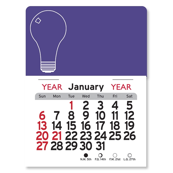 Light Bulb Peel-N-Stick® Calendar - Image 19