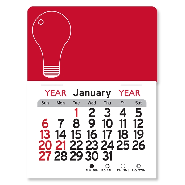 Light Bulb Peel-N-Stick® Calendar - Image 20