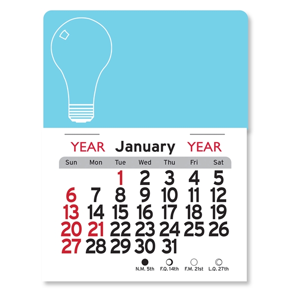 Light Bulb Peel-N-Stick® Calendar - Image 22