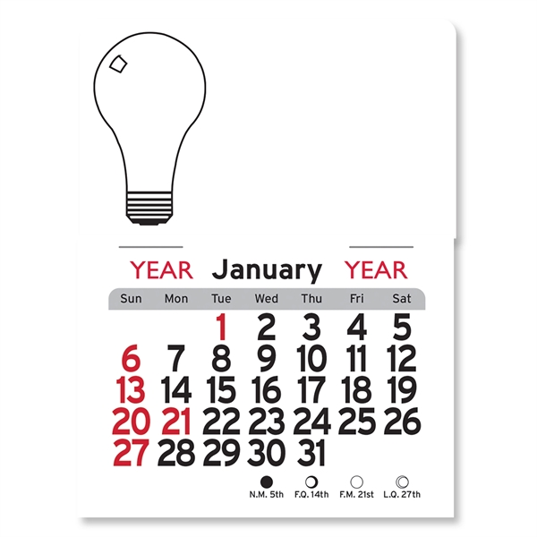 Light Bulb Peel-N-Stick® Calendar - Image 24