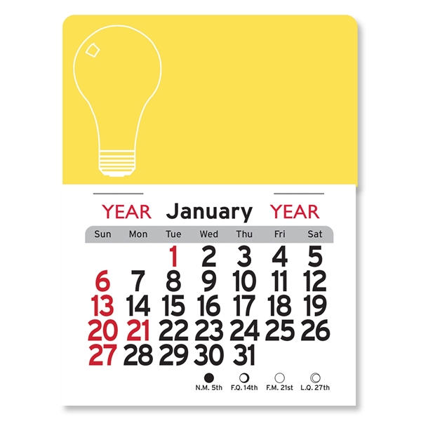 Light Bulb Peel-N-Stick® Calendar - Image 25