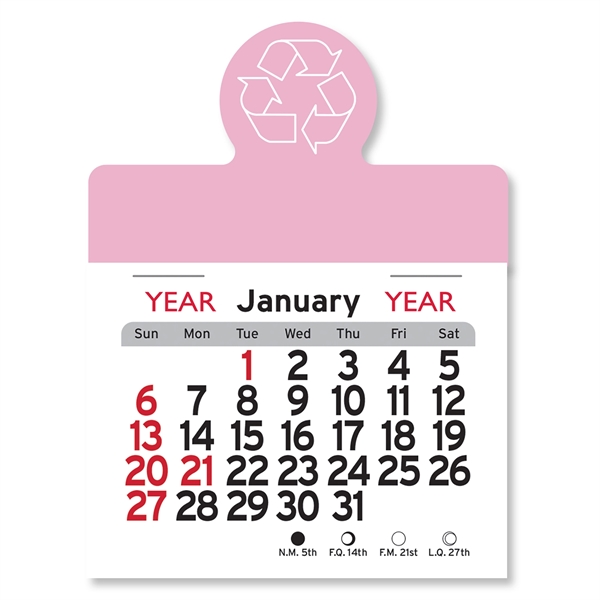 Recycling Circle Shaped Peel-N-Stick® Calendar - Image 18