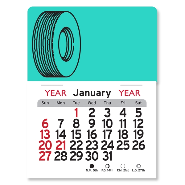 Tire Peel-N-Stick® Calendar - Image 3