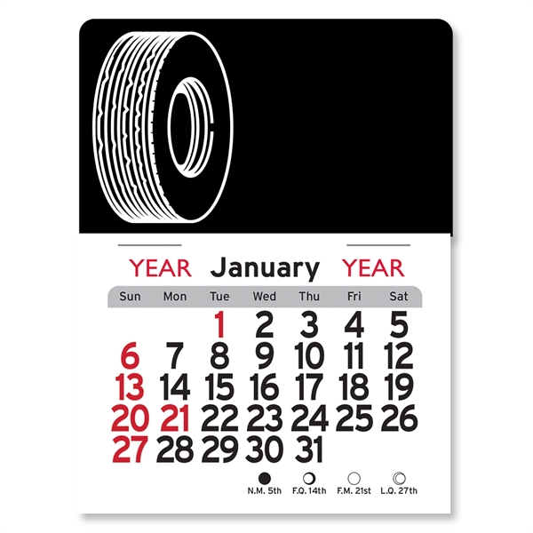 Tire Peel-N-Stick® Calendar - Image 4