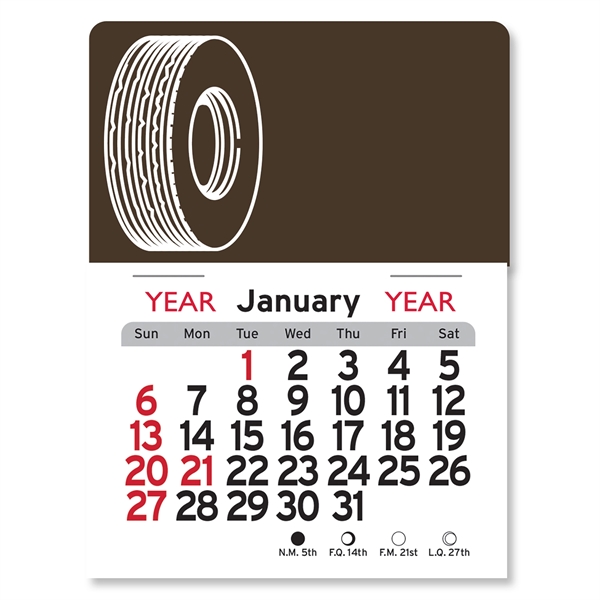 Tire Peel-N-Stick® Calendar - Image 6