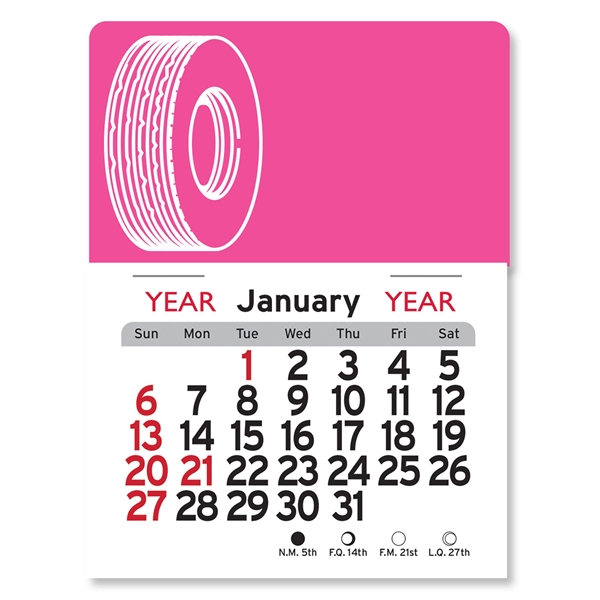 Tire Peel-N-Stick® Calendar - Image 13