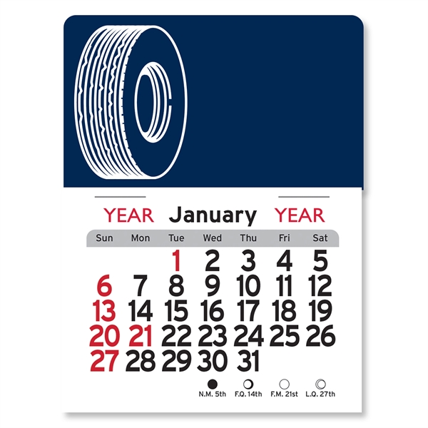 Tire Peel-N-Stick® Calendar - Image 16