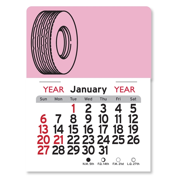 Tire Peel-N-Stick® Calendar - Image 18