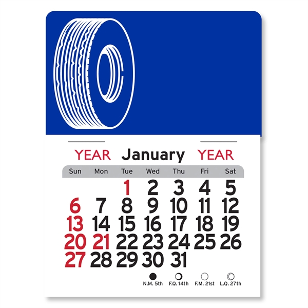 Tire Peel-N-Stick® Calendar - Image 21