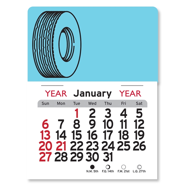 Tire Peel-N-Stick® Calendar - Image 22